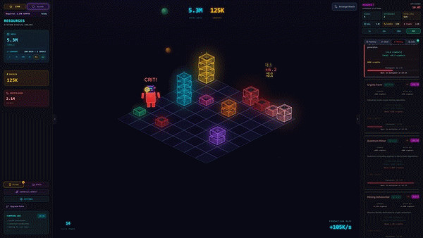 Игра DataFall, скриншот