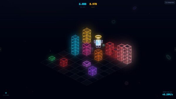 Игра DataFall, скриншот