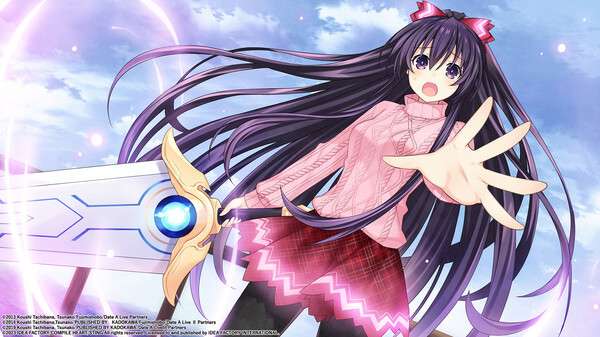 Игра DATE A LIVE: Ren Dystopia, скриншот