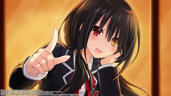 Игра DATE A LIVE: Ren Dystopia, скриншот