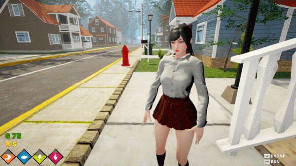 Игра Dating Simulator, скриншот