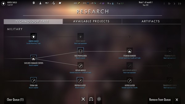 Игра Dawn of Andromeda, скриншот