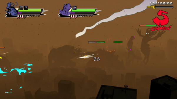 Игра Dawn of the Monsters, скриншот