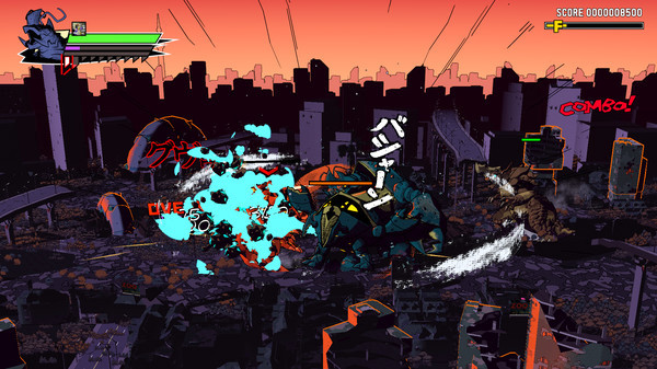 Игра Dawn of the Monsters, скриншот