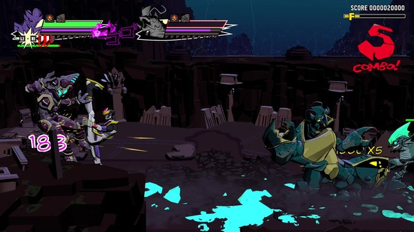 Игра Dawn of the Monsters, скриншот
