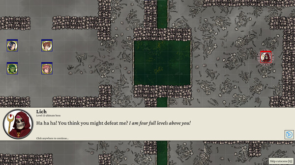 Игра Dawnsbury Days - The Profane Barrier, скриншот