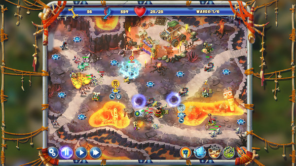 Игра Day D: Tower Rush, скриншот