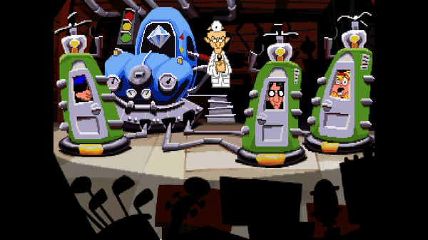 Игра Day of the Tentacle Remastered, скриншот