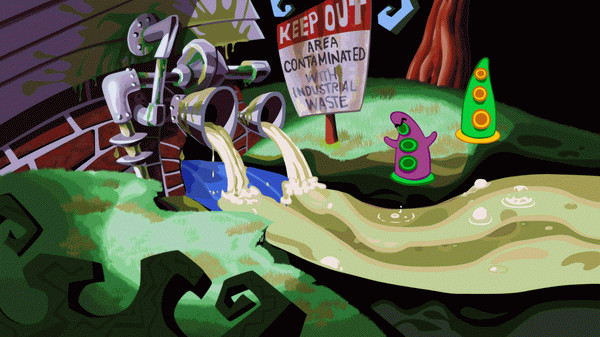 Игра Day of the Tentacle Remastered, скриншот