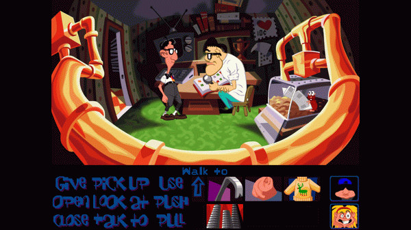 Игра Day of the Tentacle Remastered, скриншот