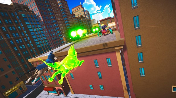 Игра DC лига Суперпитомцы: Приключения Крипто и Туза, скриншот