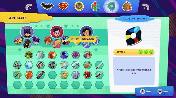 Игра DC's Justice League: Cosmic Chaos, скриншот