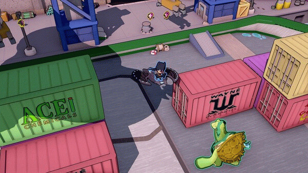 Игра DC's Justice League: Cosmic Chaos, скриншот