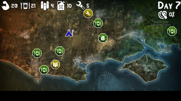 Игра Dead But Alive! Southern England, скриншот