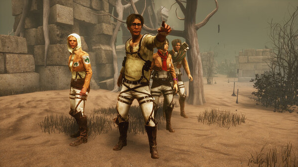 Игра Dead by Daylight x Attack on Titan: Armored Pack, скриншот