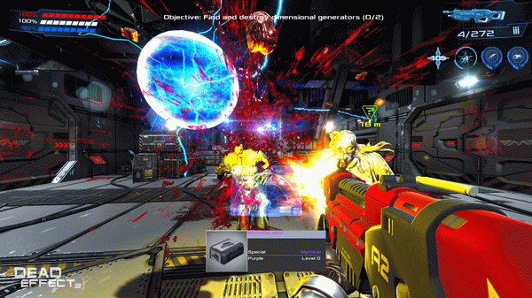 Игра Dead Effect 2 VR - Escape from the ESS Meridian, скриншот