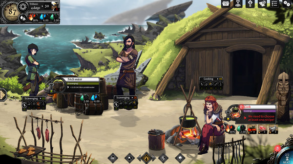Игра Dead In Vinland, скриншот
