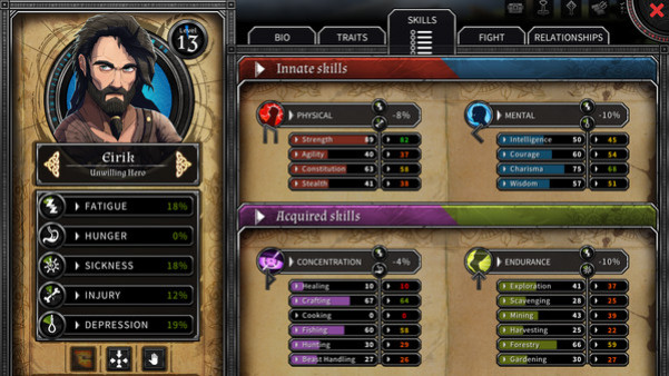 Игра Dead In Vinland, скриншот
