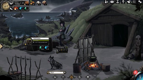 Игра Dead In Vinland - The Vallhund, скриншот