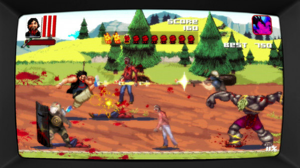 Игра Dead Island Retro Revenge, скриншот