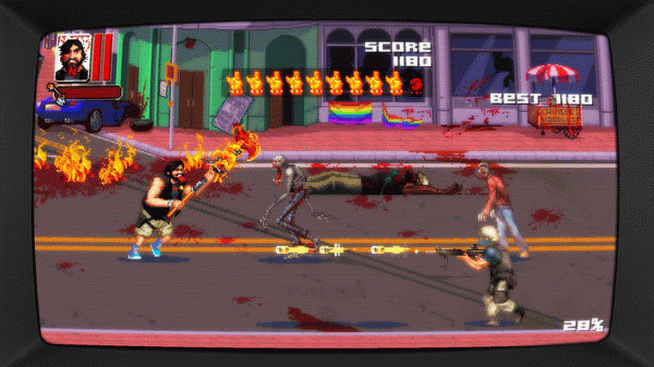 Игра Dead Island Retro Revenge, скриншот