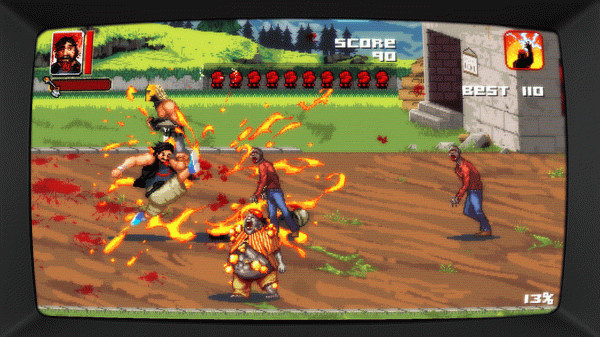 Игра Dead Island Retro Revenge, скриншот
