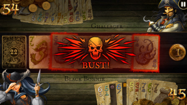 Игра Dead Man's Draw, скриншот