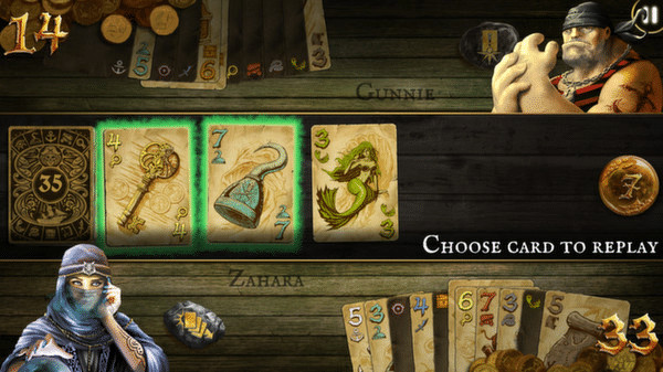 Игра Dead Man's Draw, скриншот