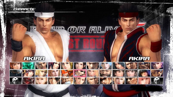 Игра DEAD OR ALIVE 5 Last Round: Core Fighters Character: Akira, скриншот