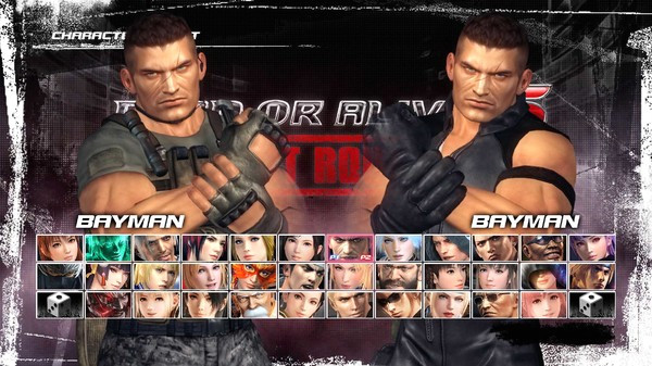 Игра DEAD OR ALIVE 5 Last Round: Core Fighters Character: Bayman, скриншот