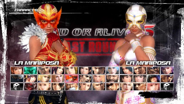 Игра DEAD OR ALIVE 5 Last Round: Core Fighters Character: La Mariposa, скриншот