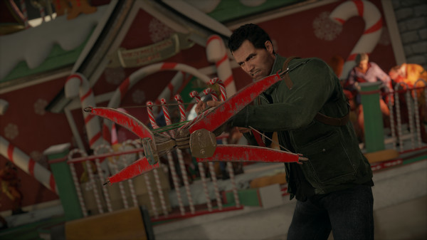 Игра Dead Rising 4 - Candy Cane Crossbow, скриншот