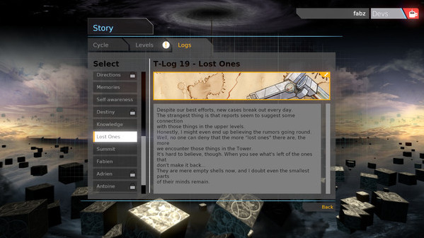 Игра DeadCore, скриншот