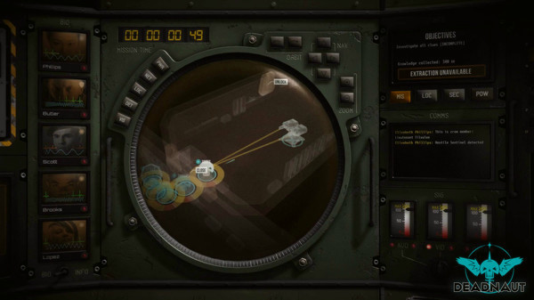 Игра Deadnaut, скриншот