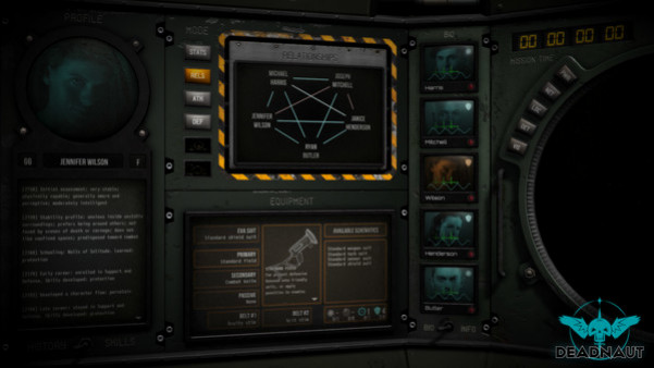 Игра Deadnaut, скриншот