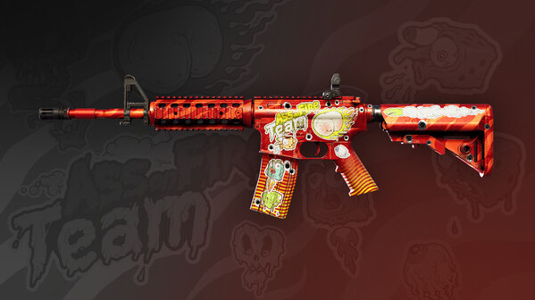 Игра Deadside "Ass on Fire Team" Skin Set, скриншот