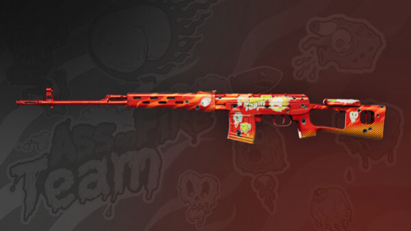 Игра Deadside "Ass on Fire Team" Skin Set, скриншот