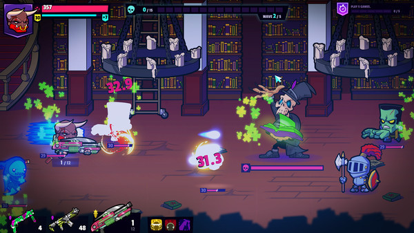 Игра Deadtime Defenders, скриншот