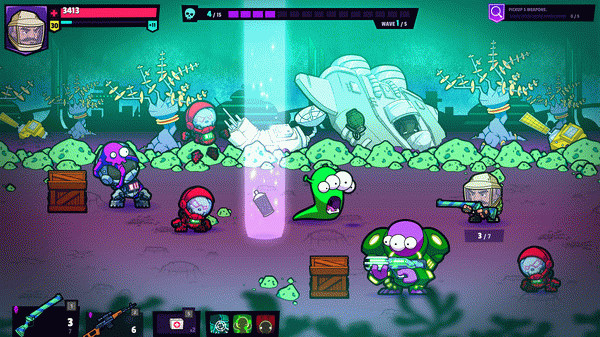 Игра Deadtime Defenders, скриншот