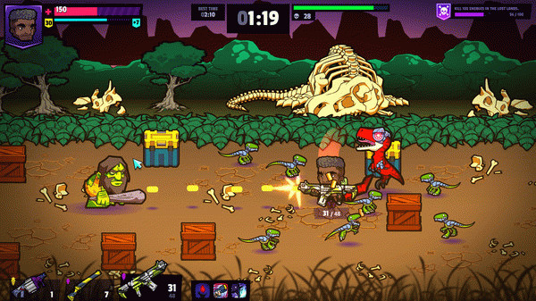 Игра Deadtime Defenders, скриншот