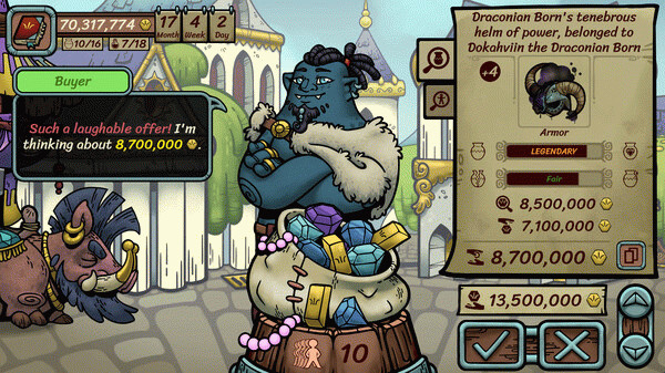 Игра Dealer's Life Legend, скриншот