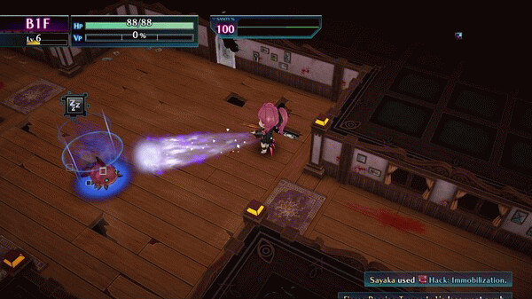 Игра Death end re;Quest: Code Z, скриншот