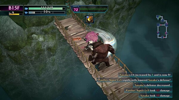 Игра Death end re;Quest: Code Z, скриншот