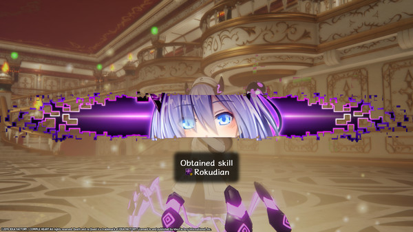 Игра Death end re;Quest, скриншот