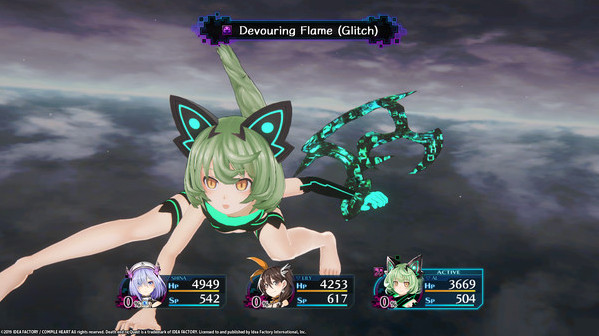 Игра Death end re;Quest, скриншот