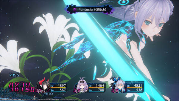 Игра Death end re;Quest, скриншот