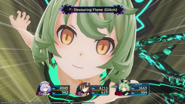 Игра Death end re;Quest, скриншот