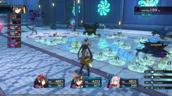 Игра Death end re;Quest, скриншот