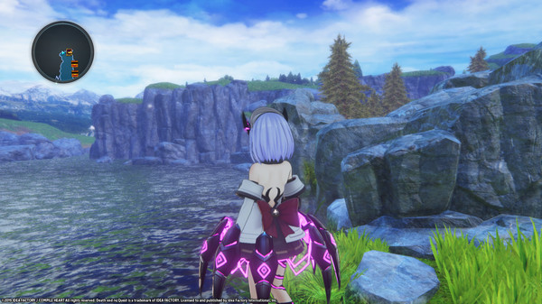 Игра Death end re;Quest, скриншот