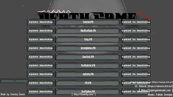 Игра Death Game, скриншот